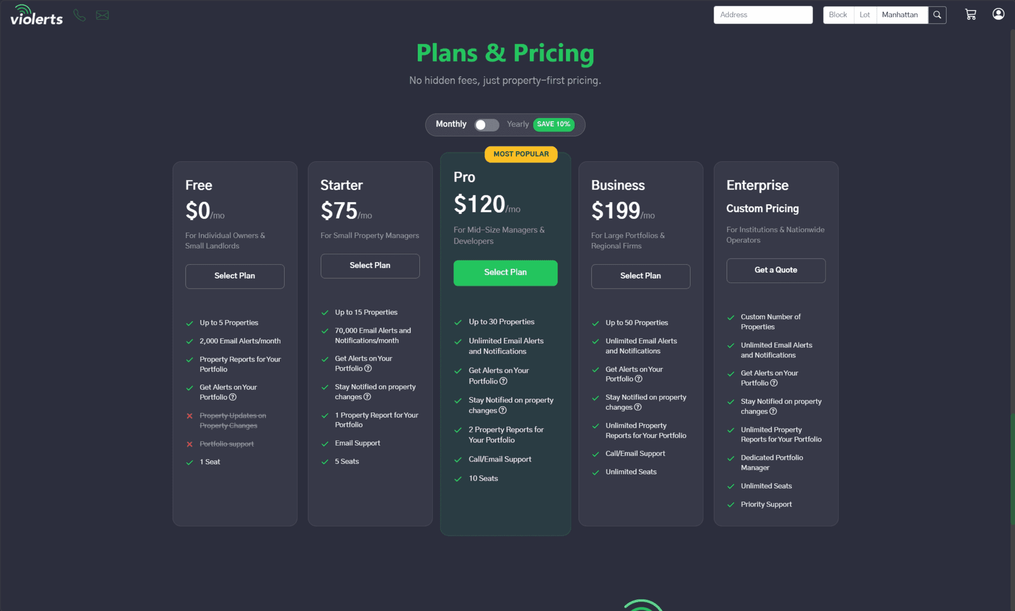 Pricing
