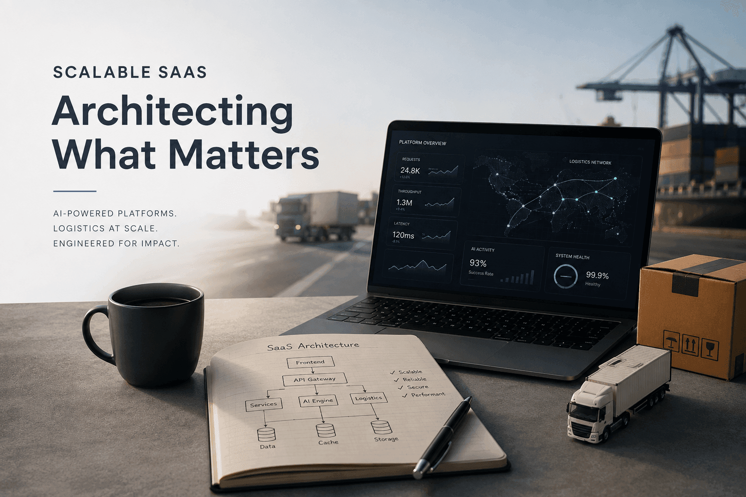 Engineering Scalable SaaS: Architectural Patterns for AI & Logistics Cover